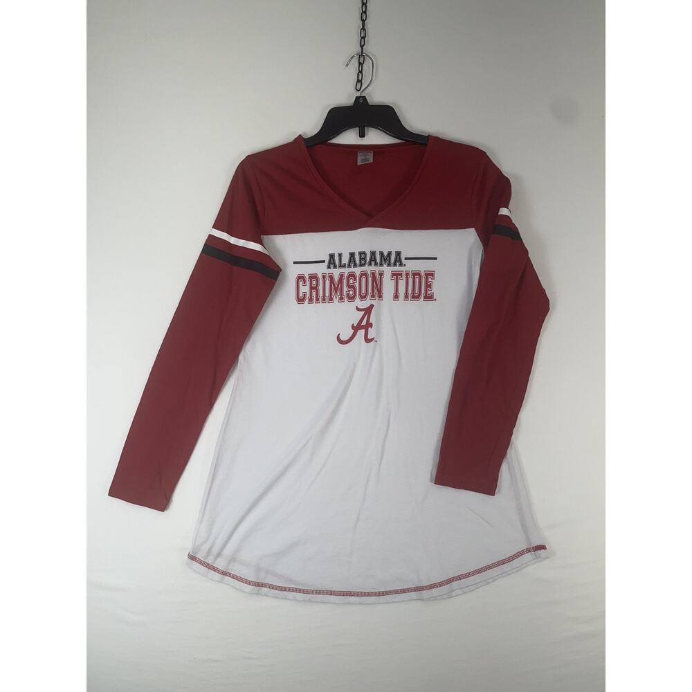 Alabama Crimson Tide Shirt Womens Medium Red NCAA Football Sideline Apparel